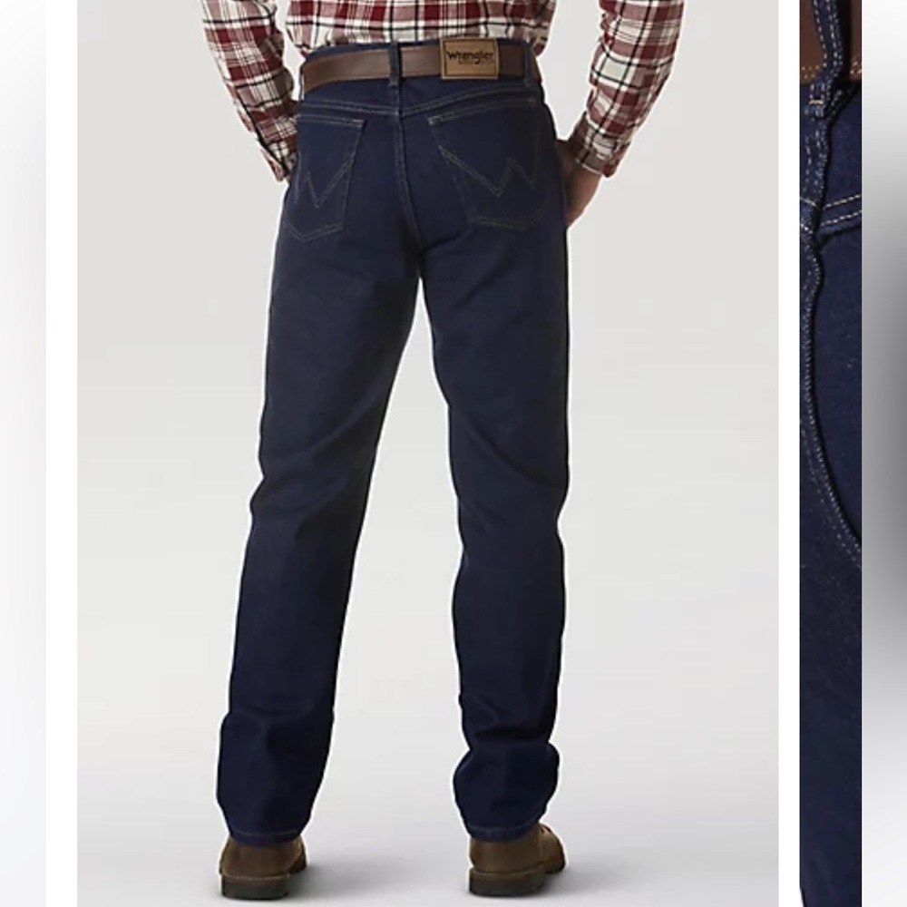 5/$25 Wrangler Rugged Wear Denim Jeans - Picture 3 of 6